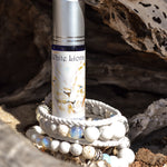 White Lions Essential Oil Bracelets Stack of Two