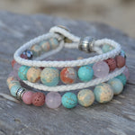 Dolphin Dreaming Essential Oil Bracelet Stack of 2