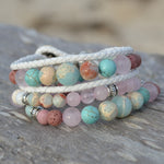 Dolphin Dreaming Essential Oil Bracelet Stack of 3