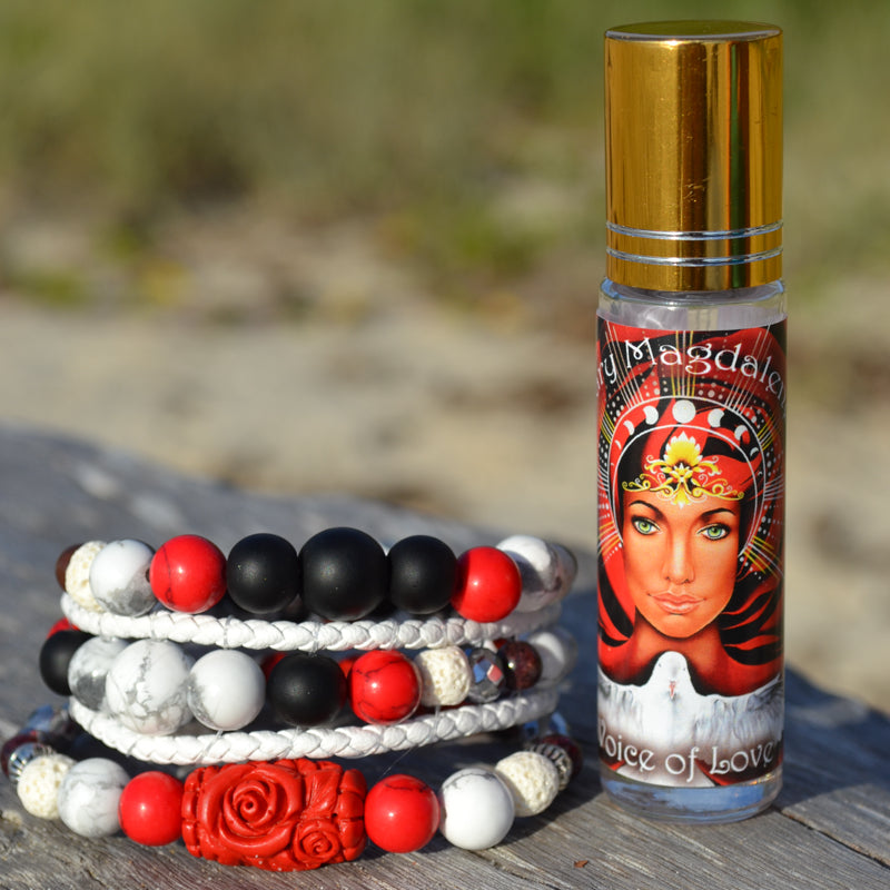 Guardian of The Grail Essential Oil Bracelet Stack of Three