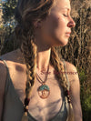 Amazonite Tree of Life pendant necklace