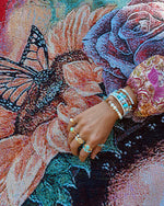 Bold & Beautiful ~ Frida Kahlo Tapestry Blanket
