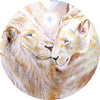 White Lions Essential Oil Bracelets Stack of Three